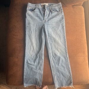 Frank & Eileen Light Blue High-Rise Straight Leg / Women’s Jeans